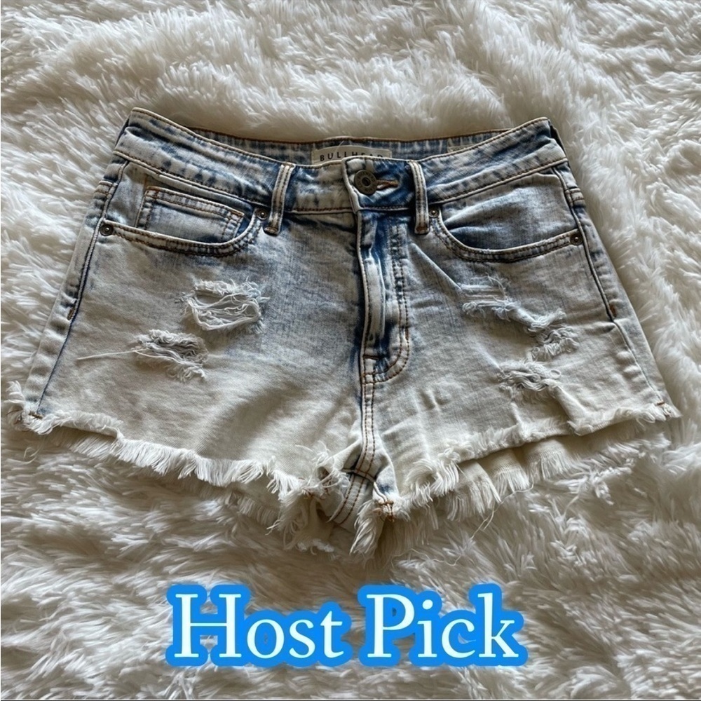 ✅2x Host Pick✅ 𝅺Bullhead Denim Co. High Rise Shorts, 3